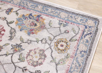 Classic Traditional Classic Cream Area Rug-4
