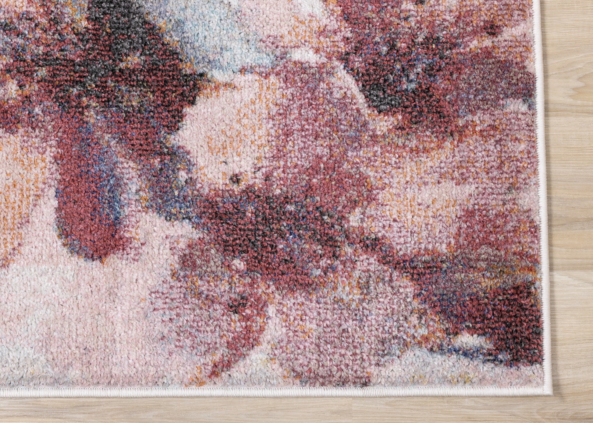 Modern Botanical Cream Area Rug-5