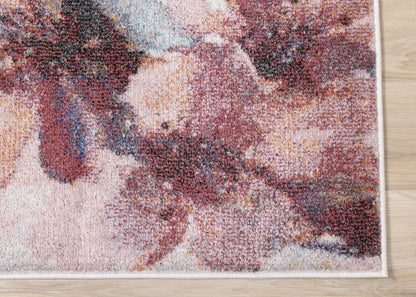 Modern Botanical Cream Area Rug-5
