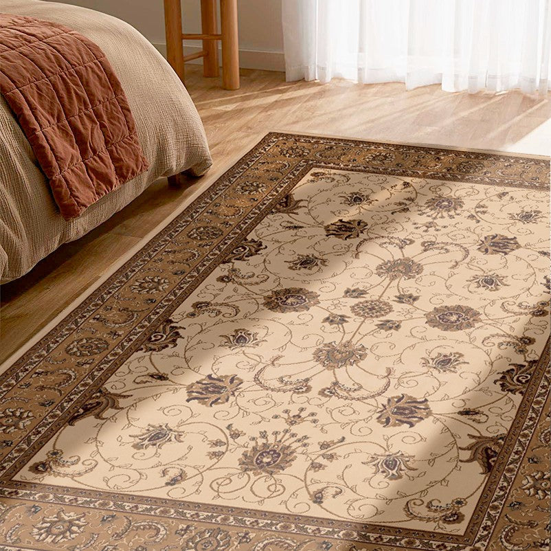 Majestic Persian Traditional Beige Rug