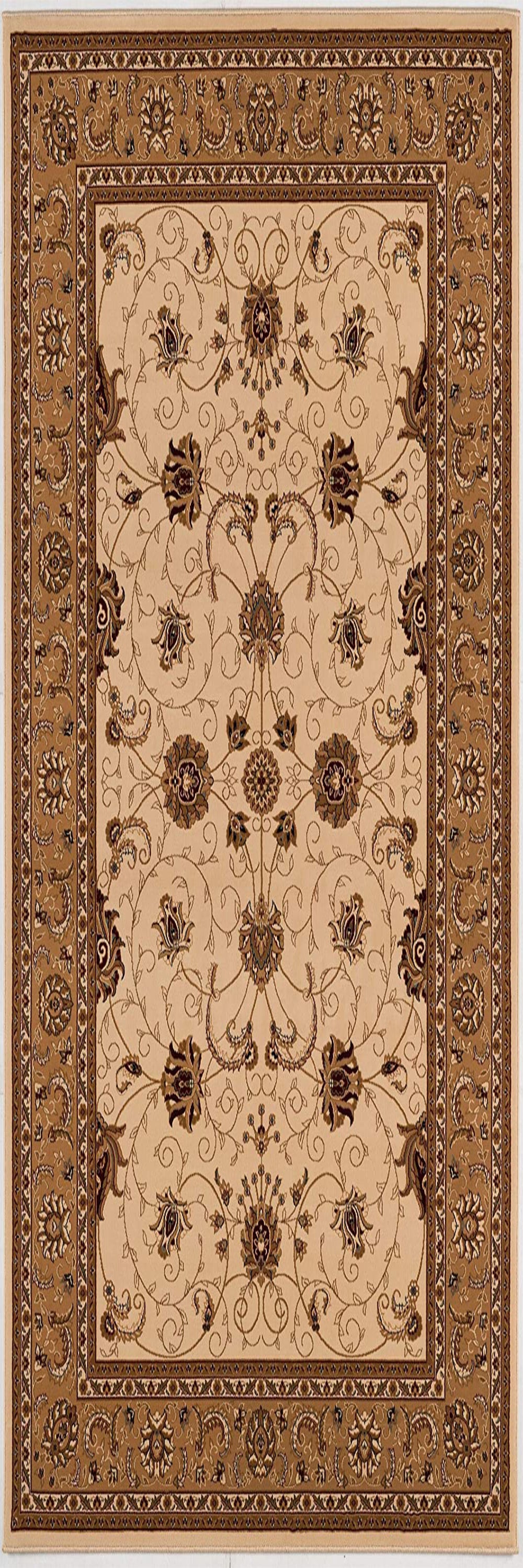 Majestic Persian Traditional Beige Rug