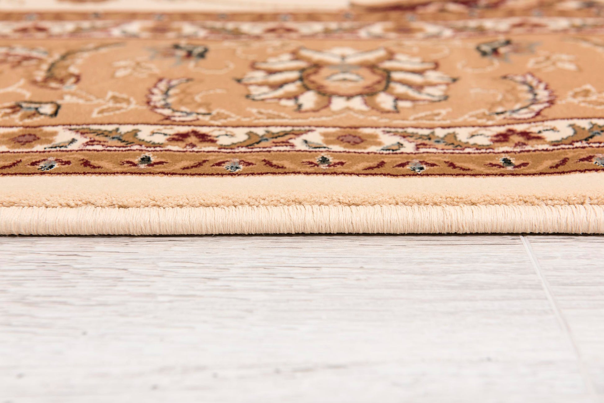 Fayez Persian Medallion Traditional Beige and Cream Indoor Rug-12