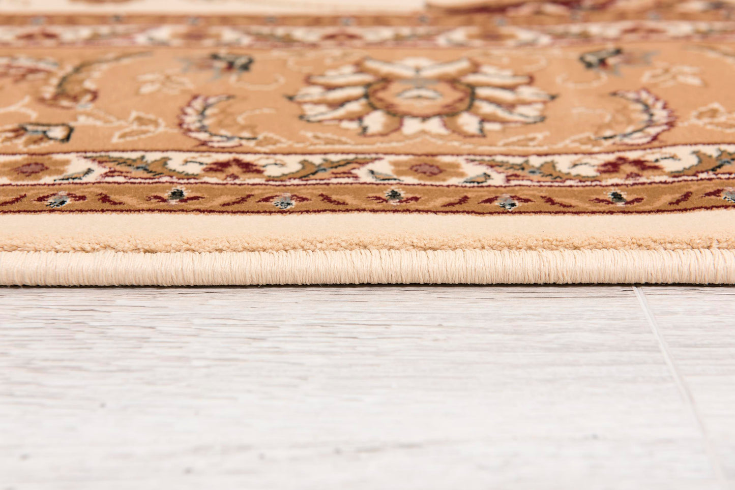 Fayez Persian Medallion Traditional Beige and Cream Indoor Rug-28