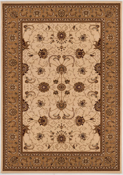 Fayez Persian Medallion Traditional Beige and Cream Indoor Rug-3