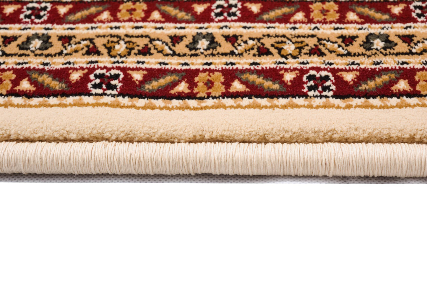 Faris Persian Medallion Traditional Beige and Cream Indoor Rug-14