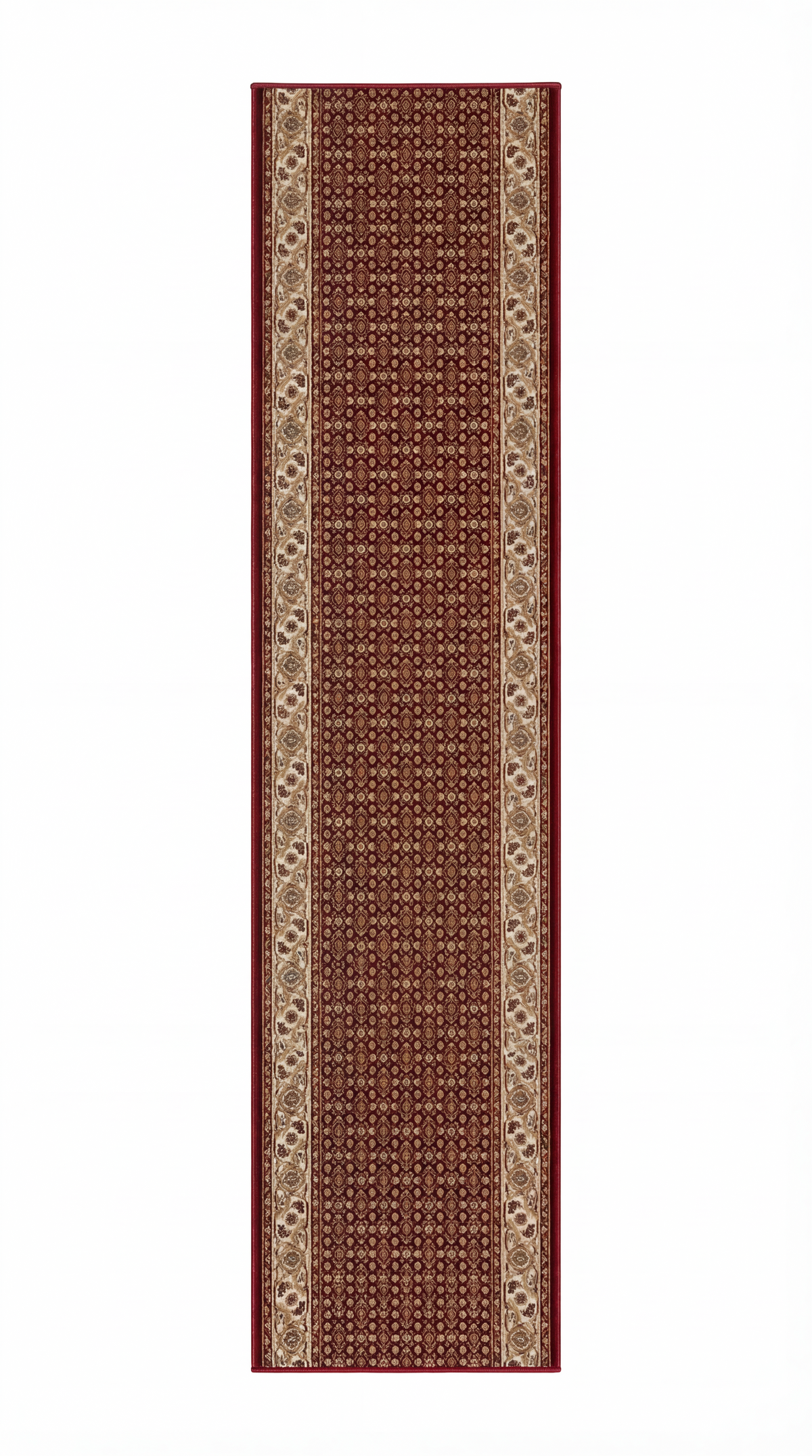 Faris Persian Medallion Traditional Red and Beige Indoor Rug
