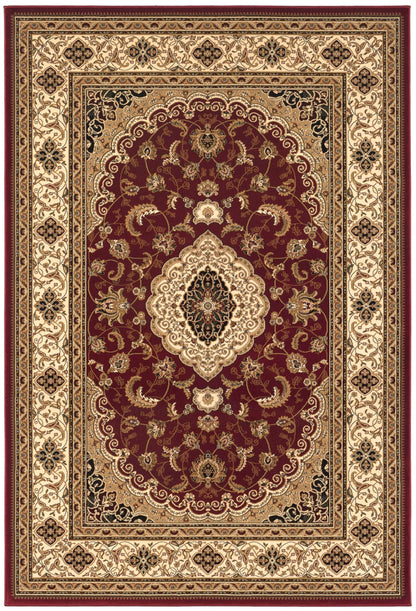 Majestic Persian Traditional Red Rug