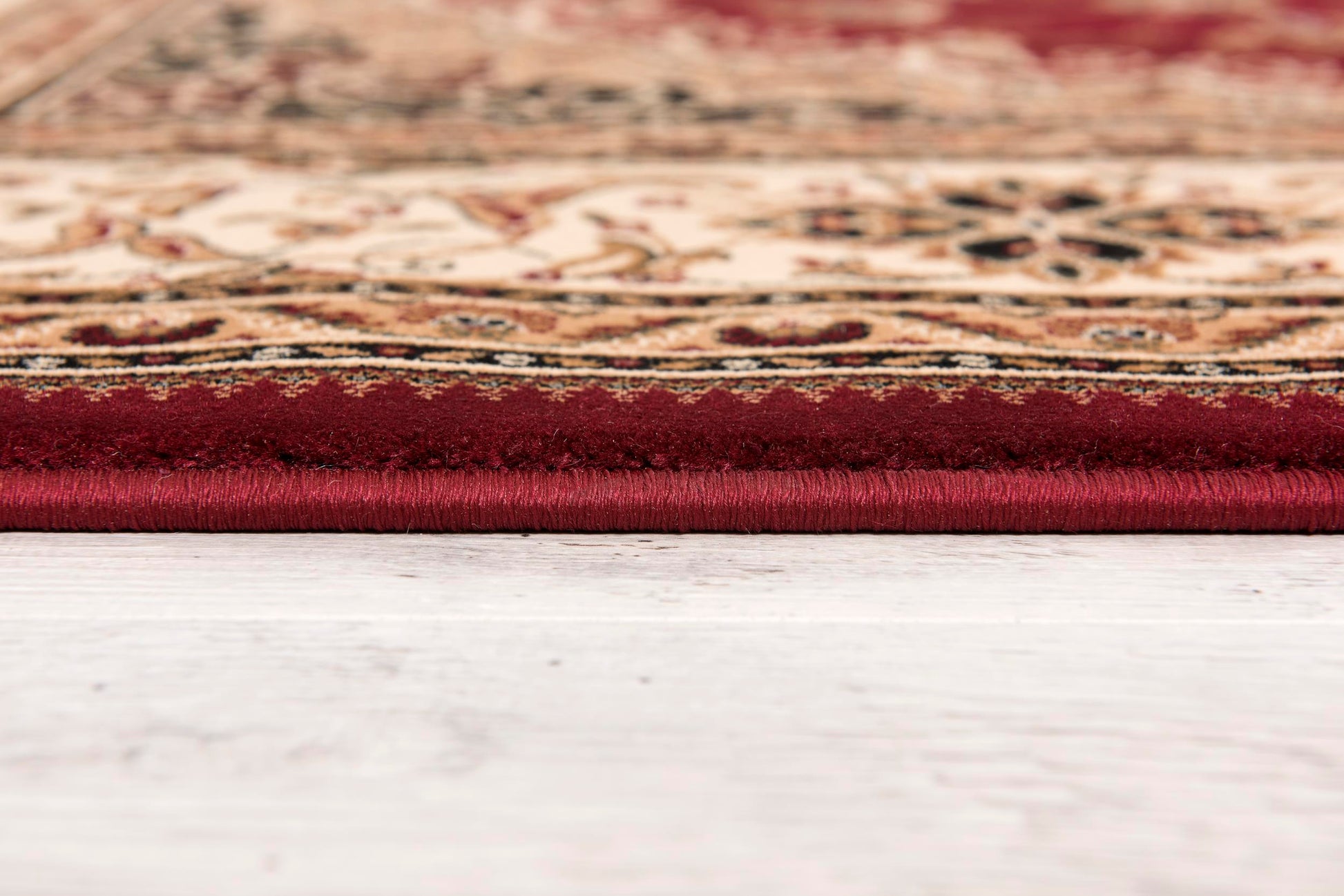 Rimal Persian Medallion Traditional Red and Beige Indoor Rug-18