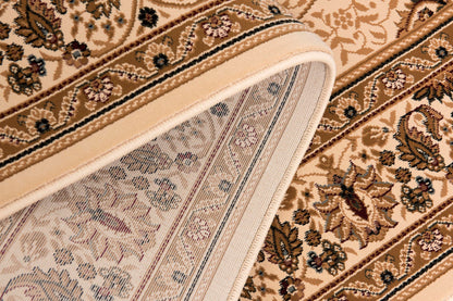 Tapis beige traditionnel persan majestueux (DC &amp; OOS)
