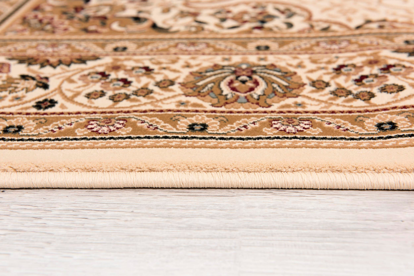 Tapis beige traditionnel persan majestueux (DC &amp; OOS)