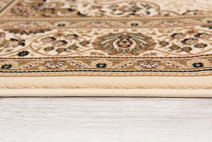 Rihab Persian Medallion Traditional Beige and Cream Indoor Rug-19