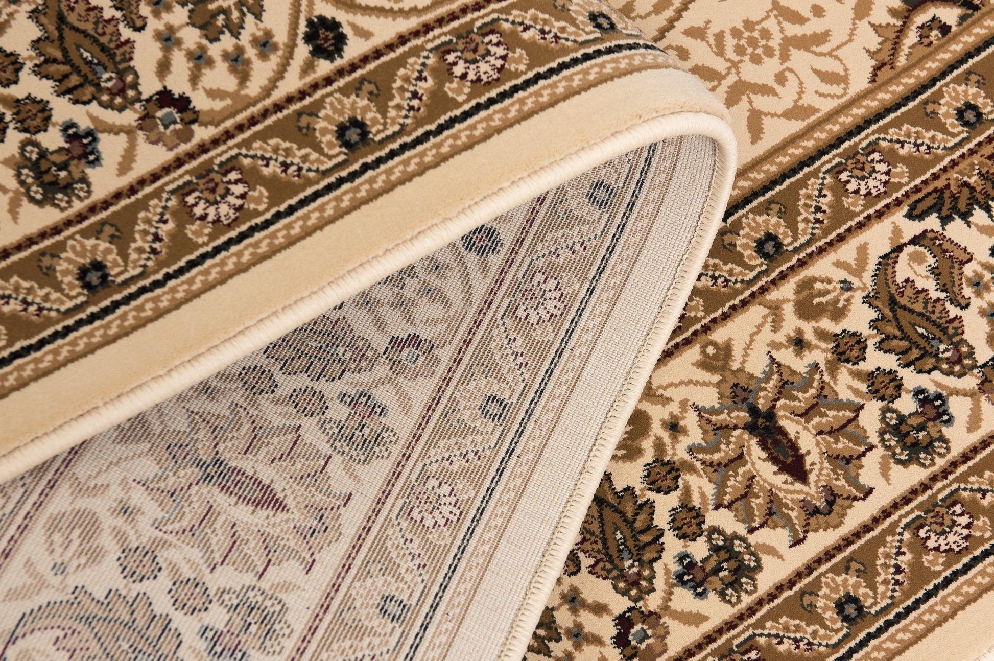 Rihab Persian Medallion Traditional Beige and Cream Indoor Rug-12