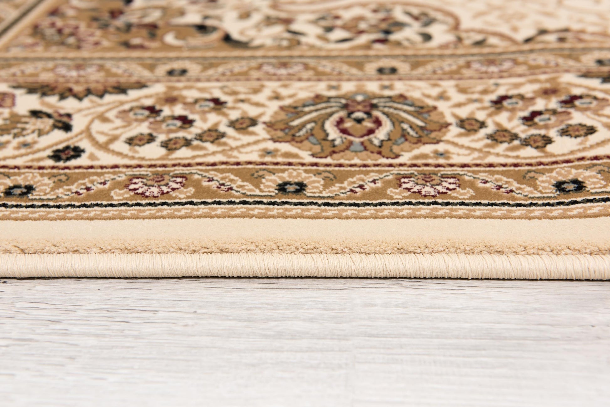 Rihab Persian Medallion Traditional Beige and Cream Indoor Rug-13