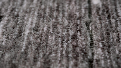 Maya Abstract Modern Grey Rug