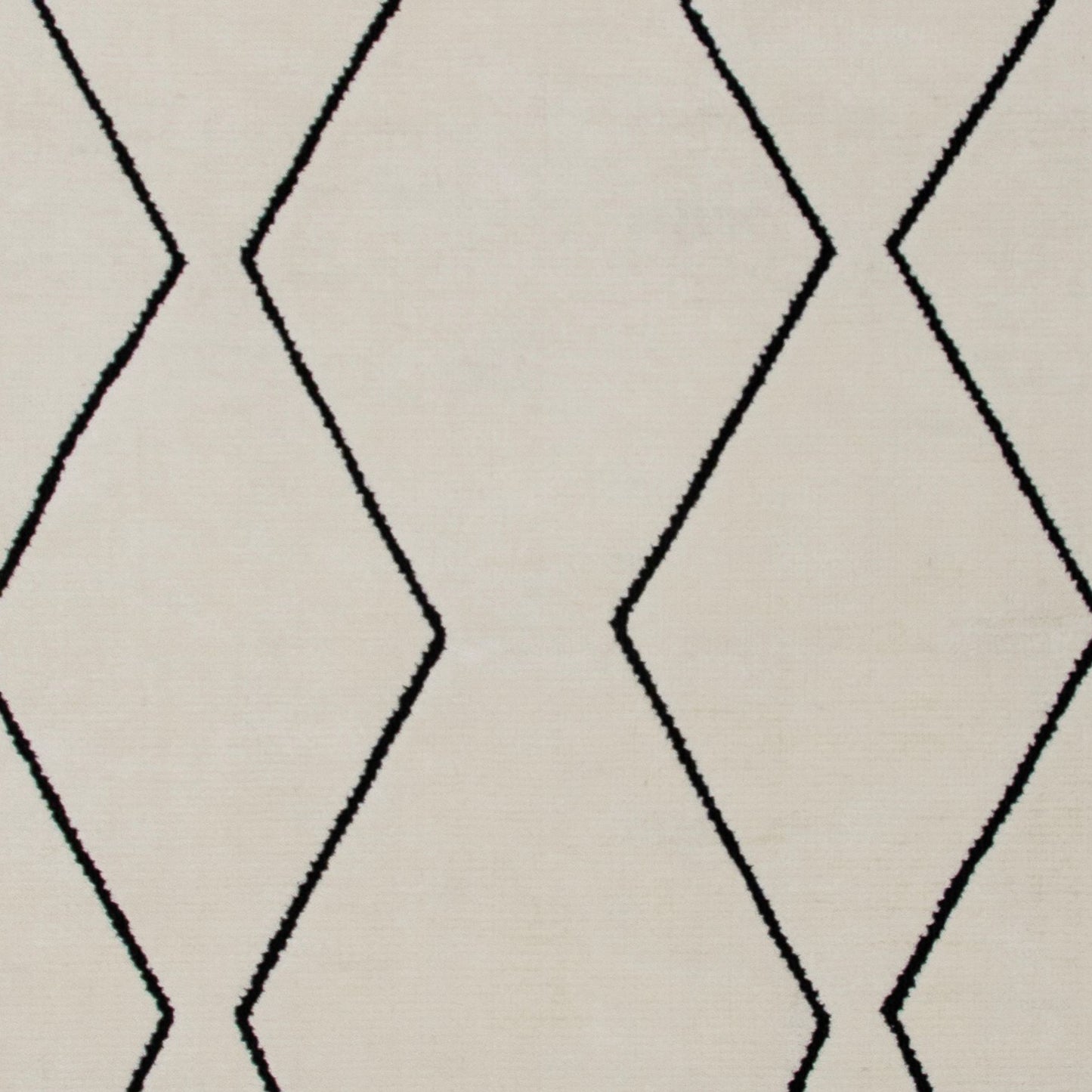 Aegis Trellis Contemporary Beige and Black Indoor Rug-16