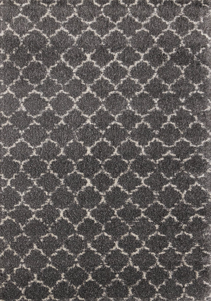 Transitional Elegant Grey Area Rug-1