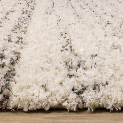 Contemporary Tribal Southwestern Cream Area Rug