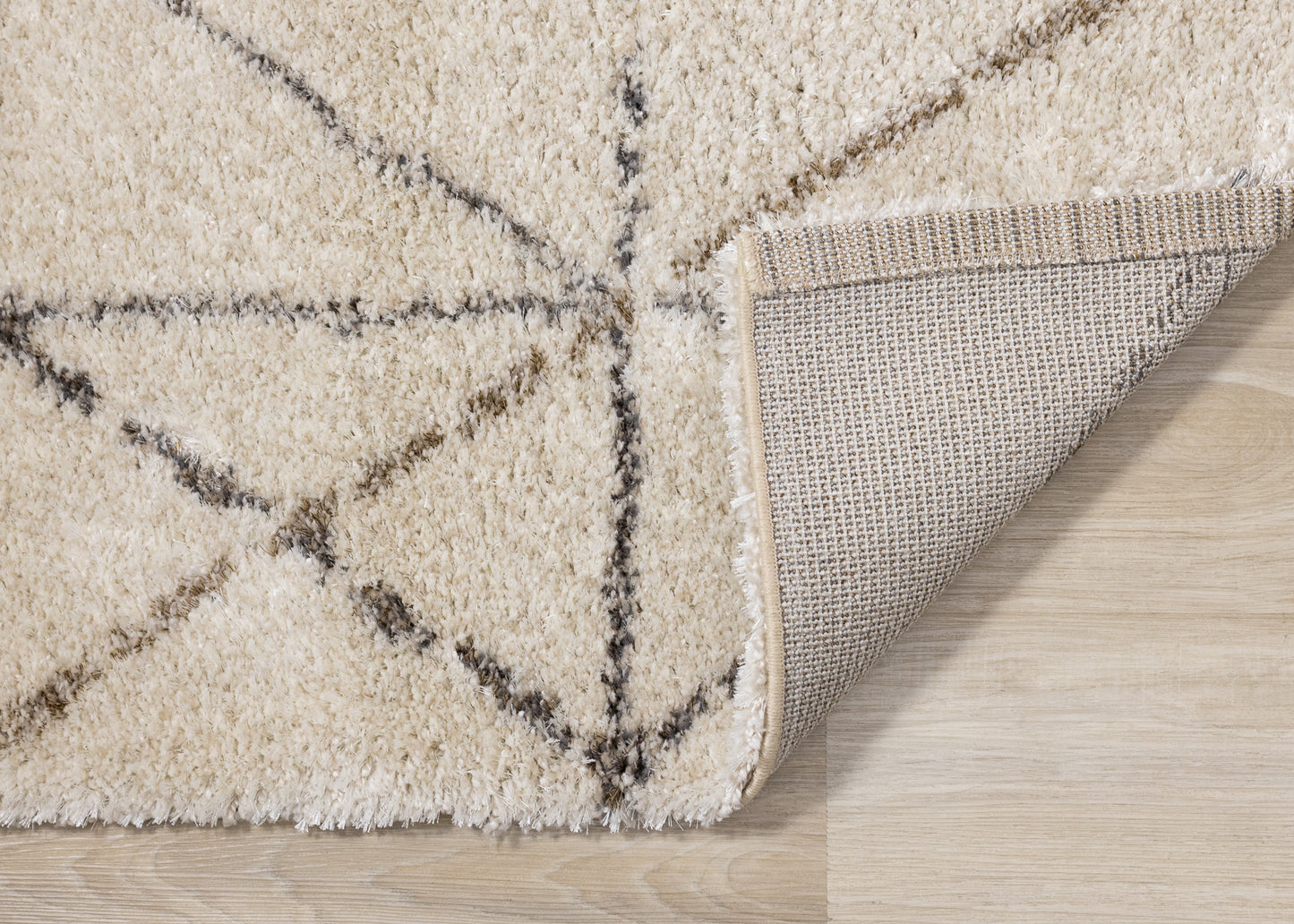 Contemporary Tribal Southwestern Cream Area Rug