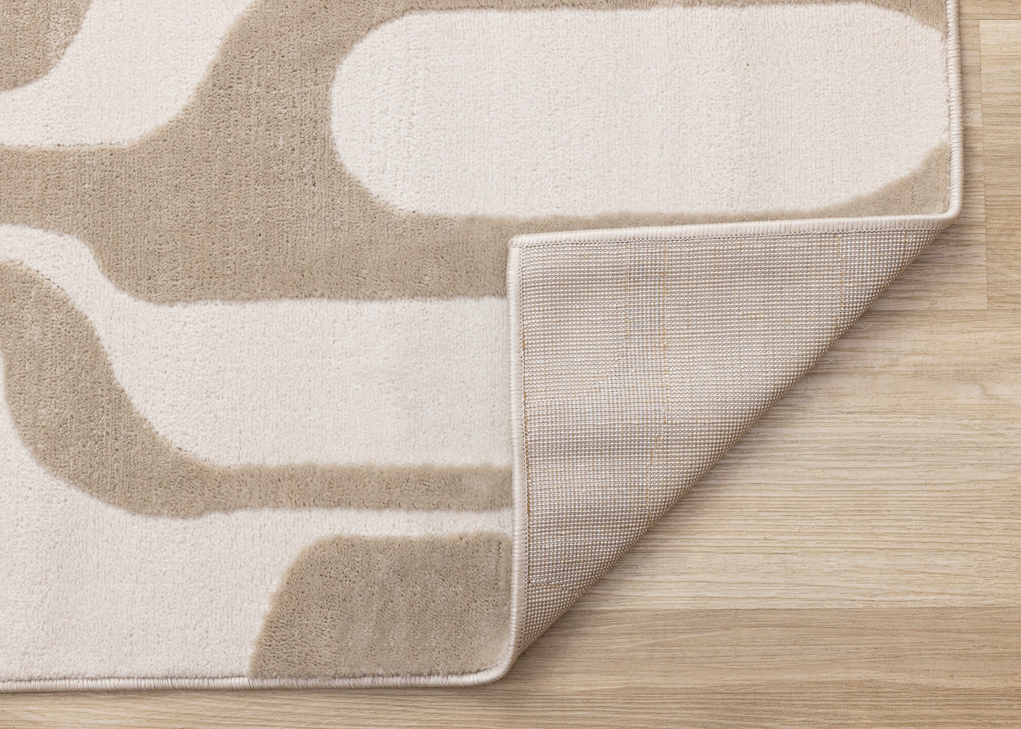 Mid-Century Geometric Cream Area Rug-6
