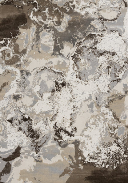 Classic Traditional Border Taupe Area Rug