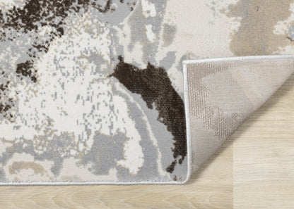 Classic Traditional Border Taupe Area Rug