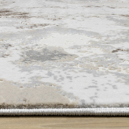 Classic Traditional Border Taupe Area Rug