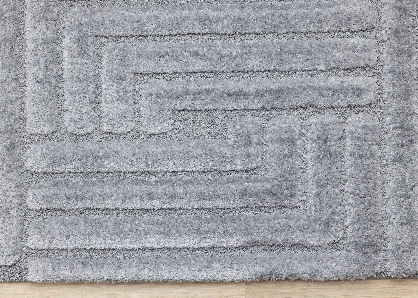Modern Geometric Blue Area Rug-9