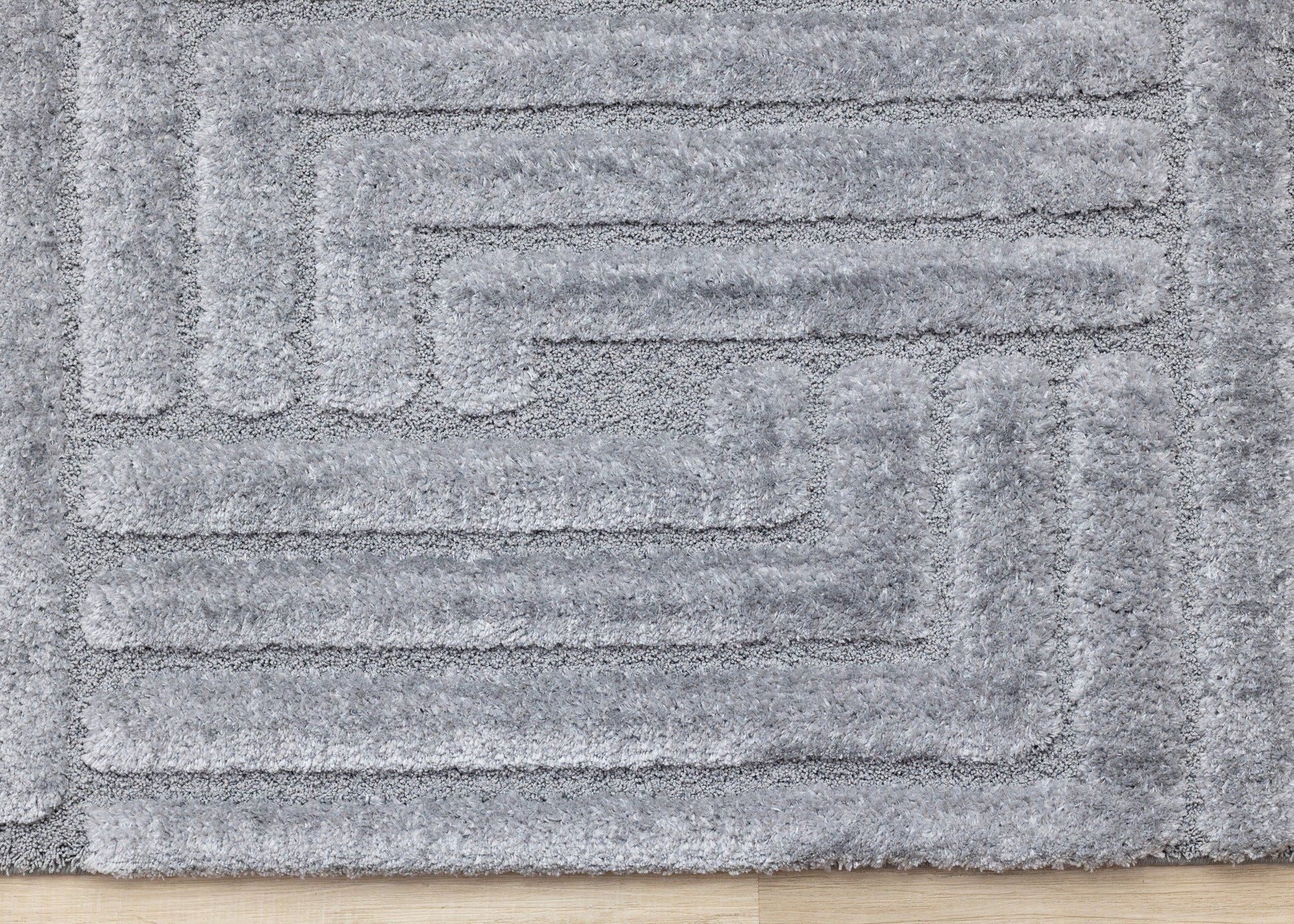 Modern Geometric Blue Area Rug-9
