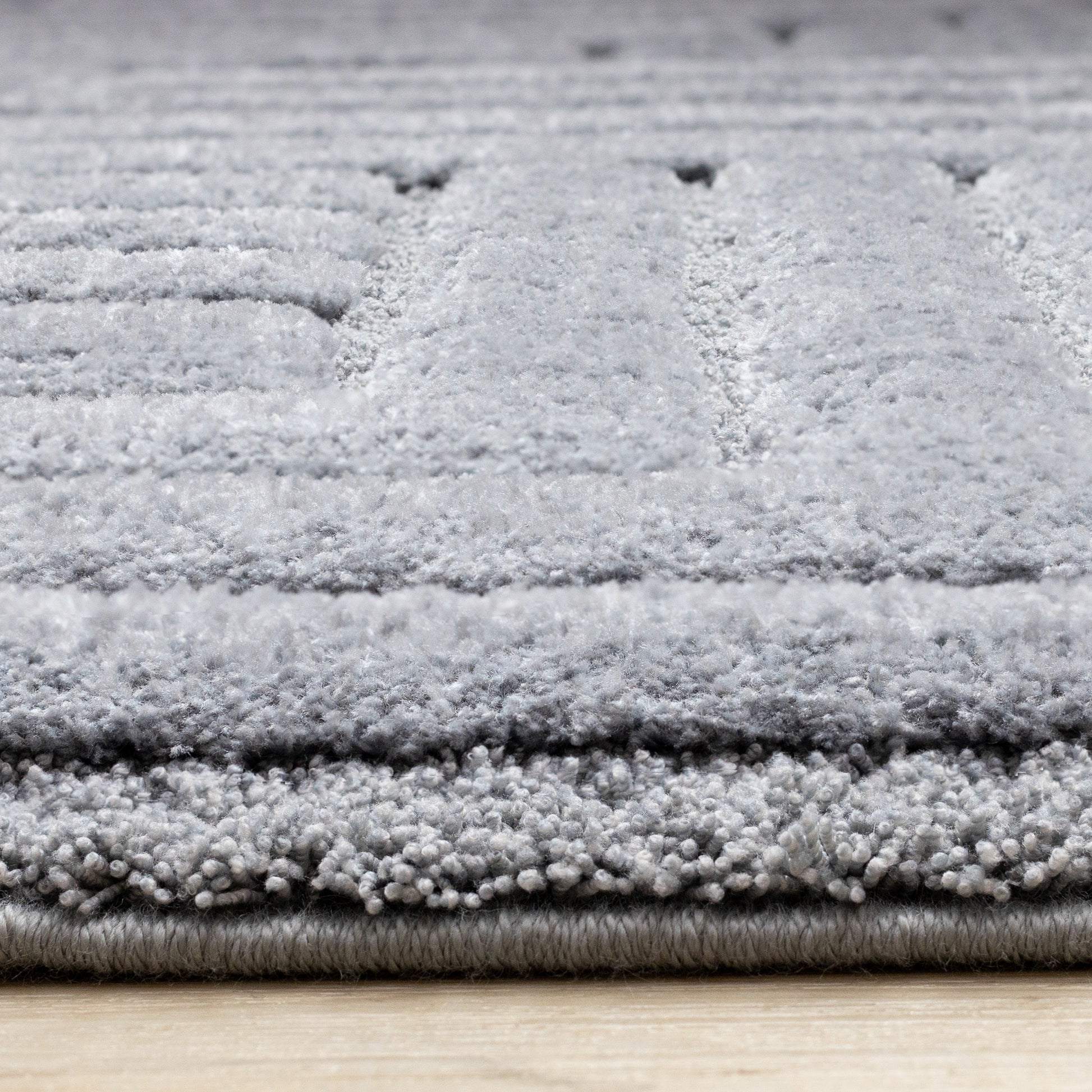 Modern Geometric Blue Area Rug-10