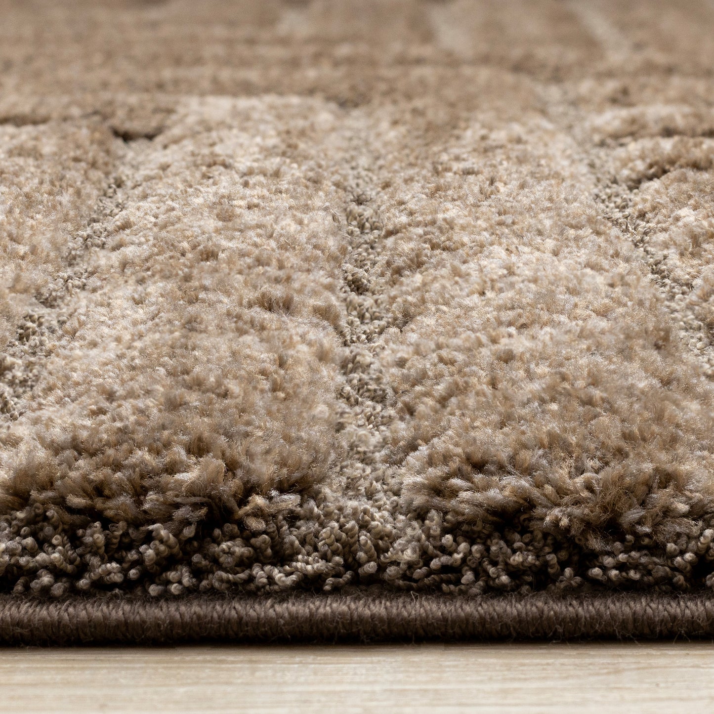 Modern Geometric Brown Area Rug-10
