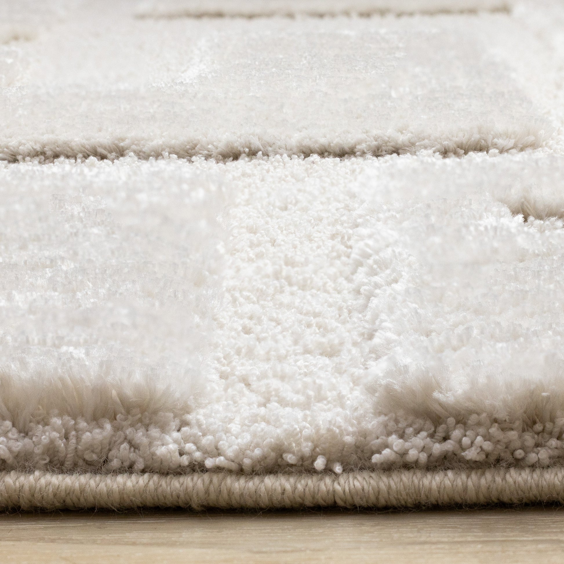 Modern Geometric White Area Rug-10