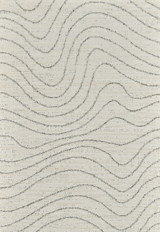 Rahil Abstract Contemporary Beige and Cream Indoor Rug