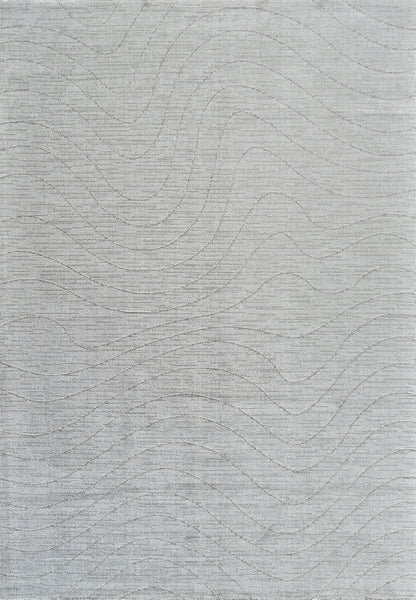 Rahil Abstract Contemporary Grey and Cream Indoor Rug