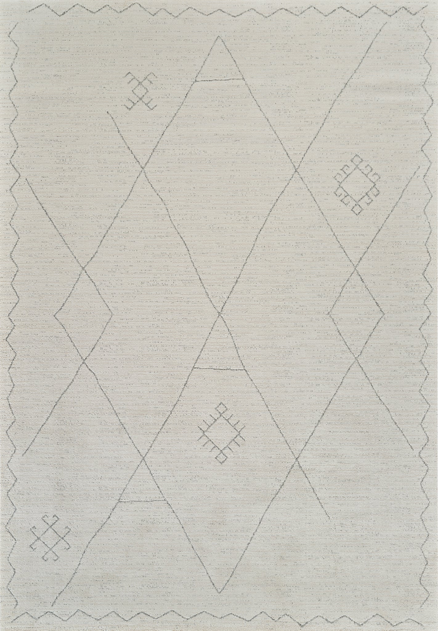 Casa Abstract Boho Beige Rug