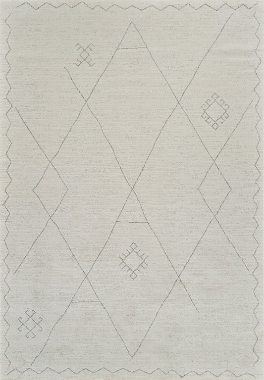 Casa Abstract Boho Beige Rug