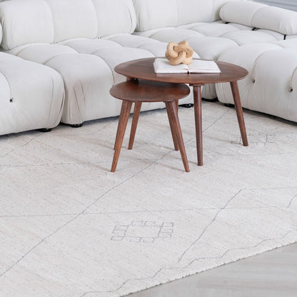 Casa Abstract Boho Beige Rug