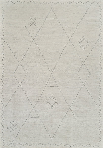 Alfombra Boho Beige Abstracta de Casa