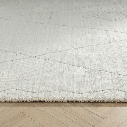 Alfombra Boho Beige Abstracta de Casa