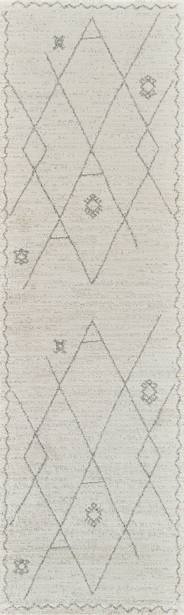 Nivara Boho Contemporary Beige and Cream Indoor Rug
