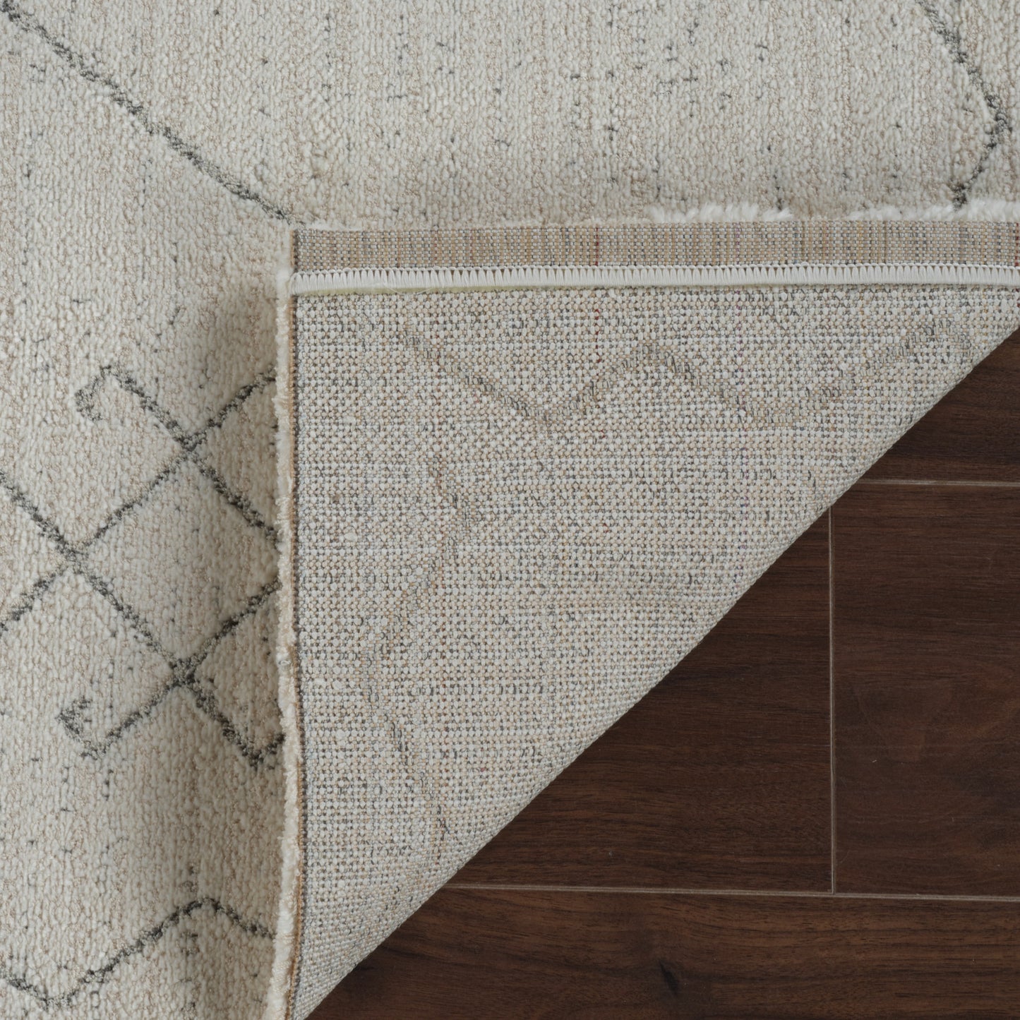 Nivara Boho Contemporary Beige and Cream Indoor Rug