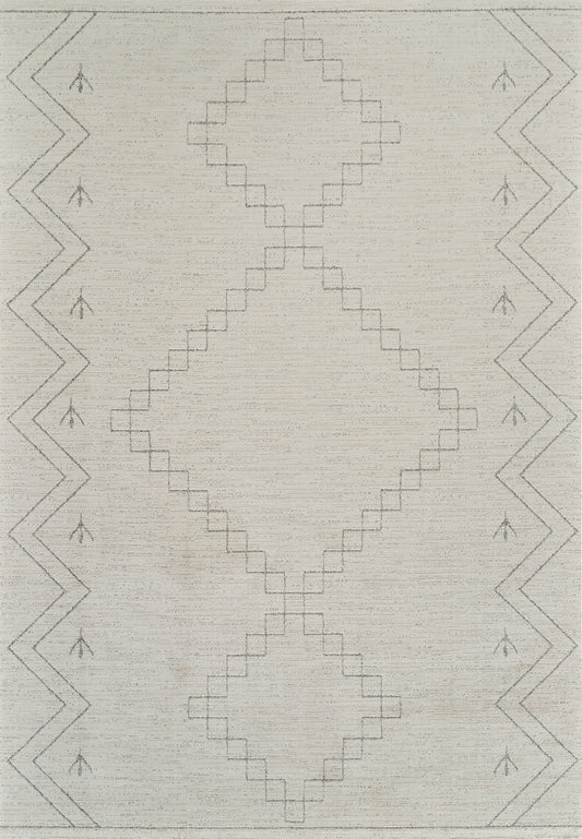 Casa Abstract Boho Beige Rug