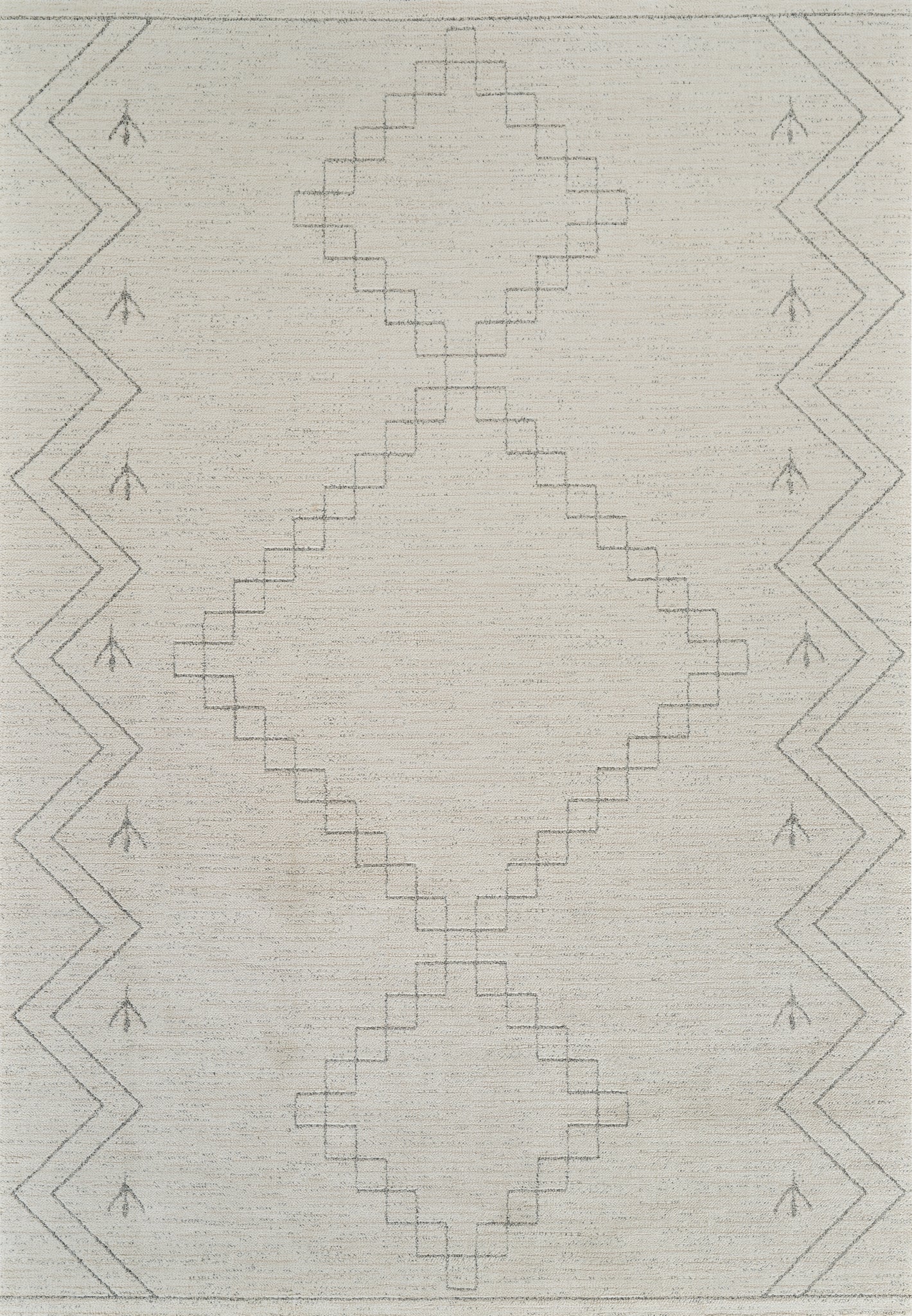 Alfombra Boho Beige Abstracta de Casa