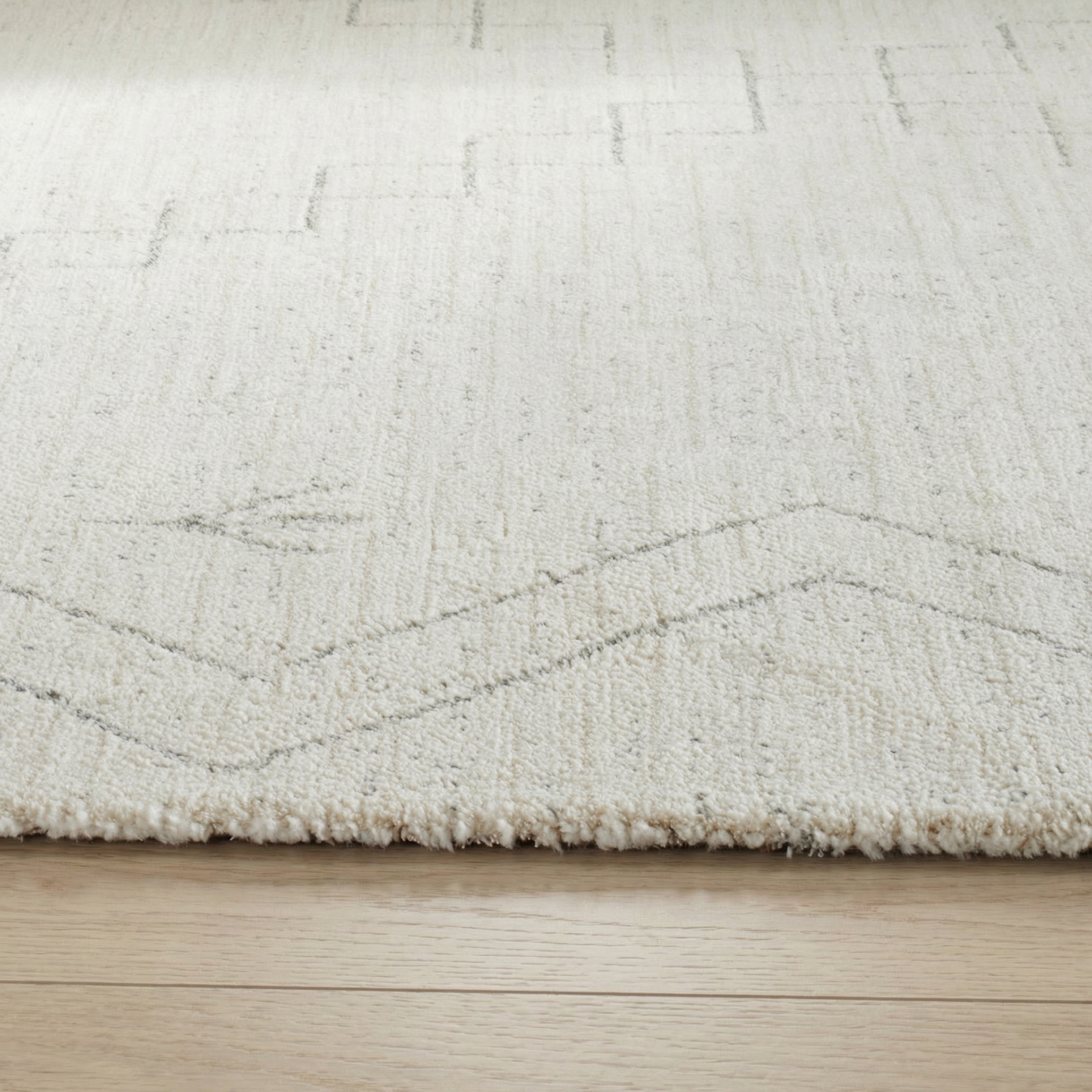 Alfombra Boho Beige Abstracta de Casa