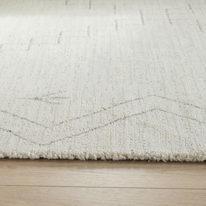 Alfombra Boho Beige Abstracta de Casa