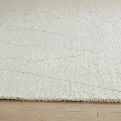 Alfombra Boho Beige Abstracta de Casa