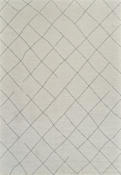 Alfombra beige moderna abstracta de Casa
