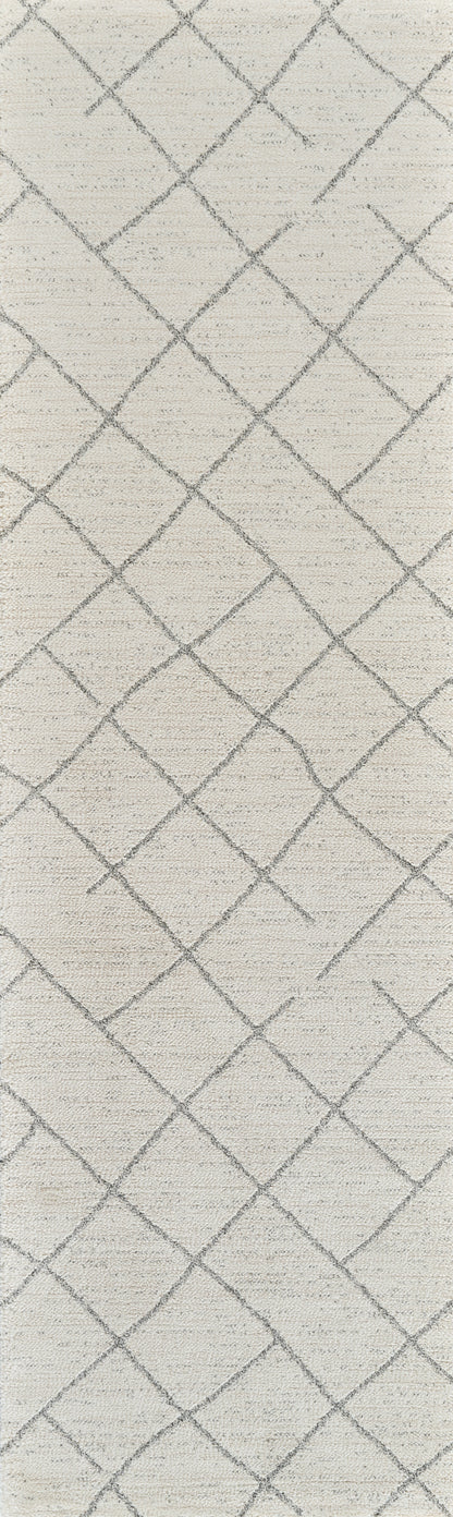 Alfombra beige moderna abstracta de Casa