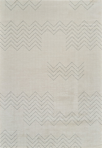 Alfombra Boho Beige Abstracta de Casa