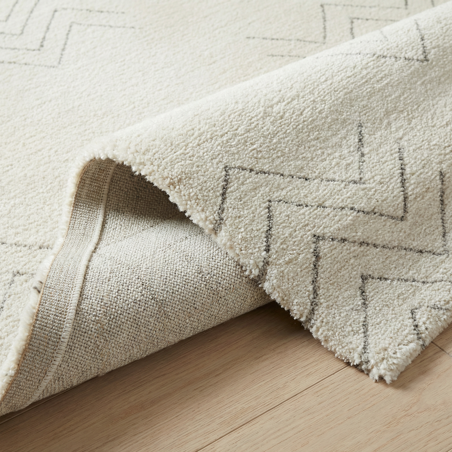 Alfombra Boho Beige Abstracta de Casa