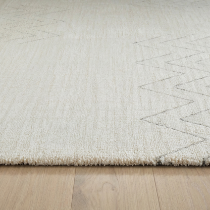 Alfombra Boho Beige Abstracta de Casa